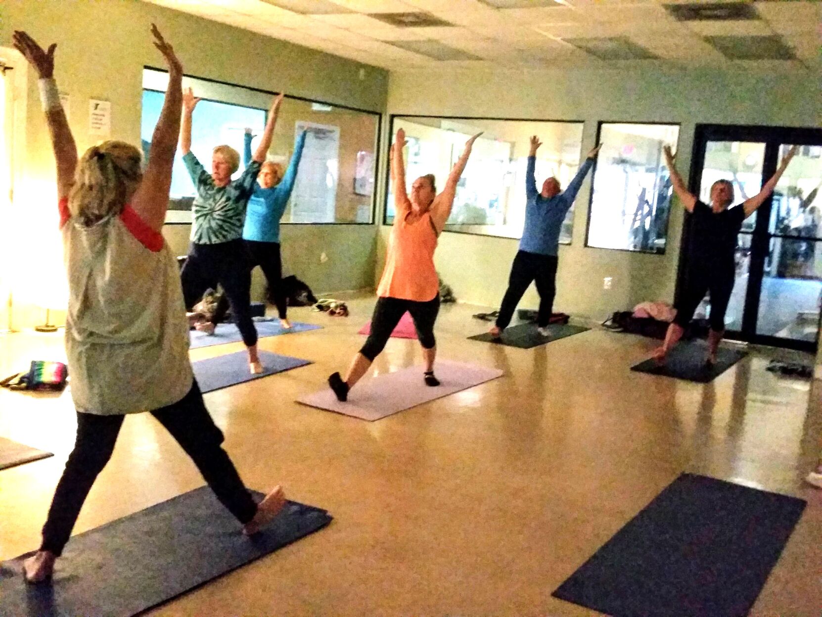 Board pose Yoga For Life Jan 20